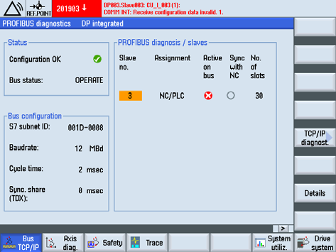 进入TCP/IP总线界面